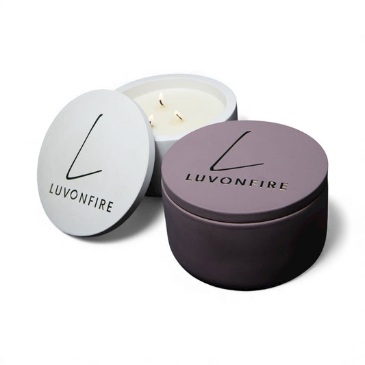 Luv Bowl 3 Wick Luxury Candle